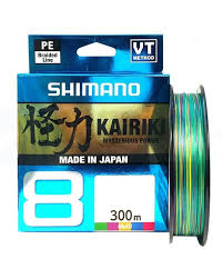 SHIMANO KAIRIKI 8 300M 0.215mm MULTI COLOR