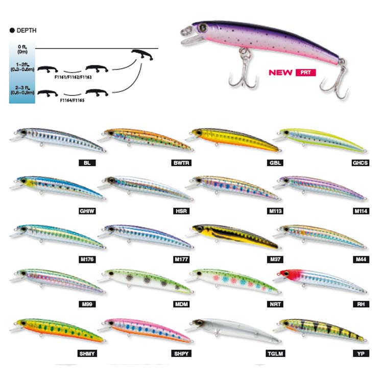 YO ZURI PIN`S MINNOW  90MM