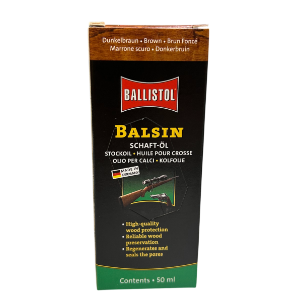BALLISTOL BALSIN ULJE ZA KUNDAK TAMNO-SMEĐE 50ML