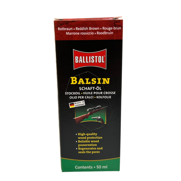  BALLISTOL BALSIN ULJE ZA KUNDAK CRVENO-SMEĐE 50ML