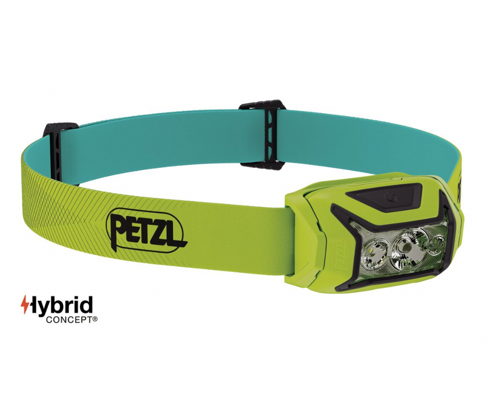 PETZL ACTIK 450LM ZELENA