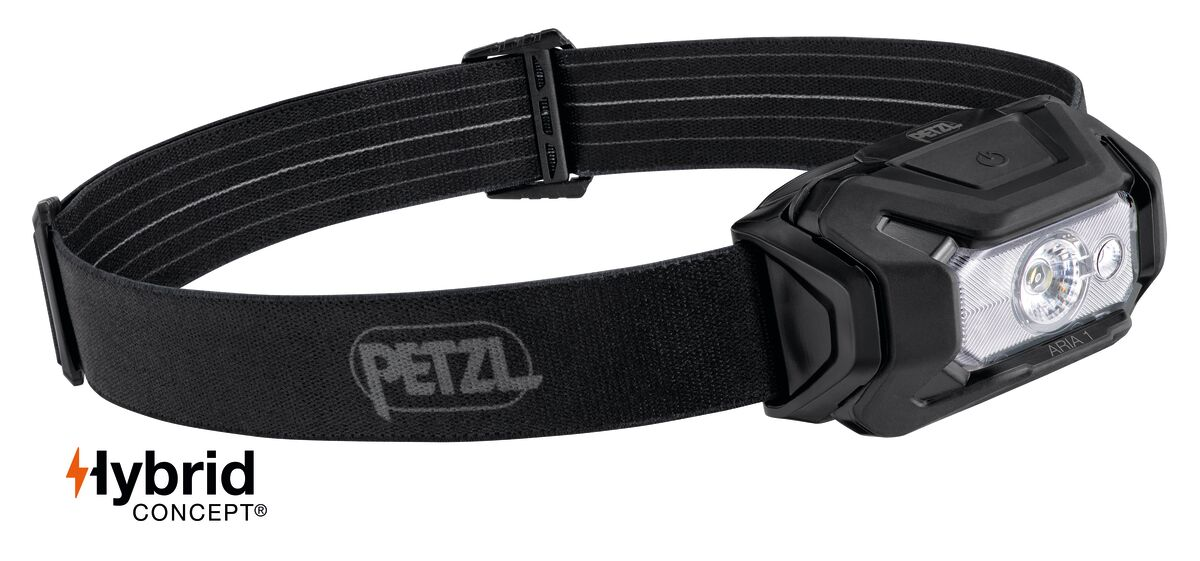 PETZL ARIA 1 RGB 350LM  CRNA